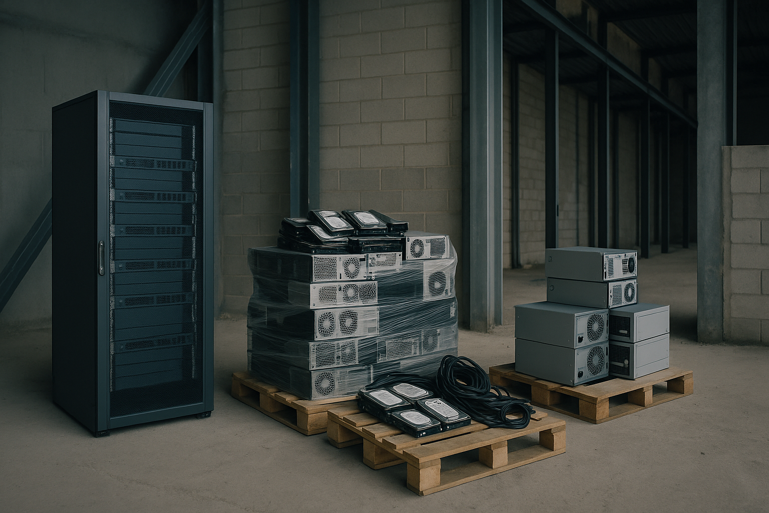 Illustration for: Construction Site Electronics Recycling Solutions