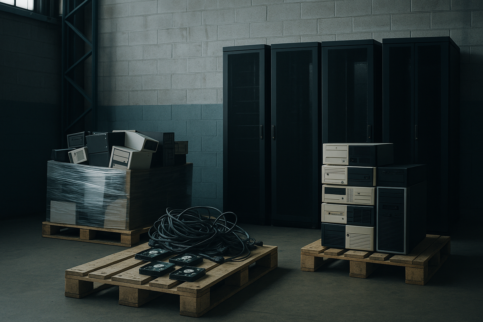 Illustration for: Maximizing Space: Efficient IT Equipment Removal